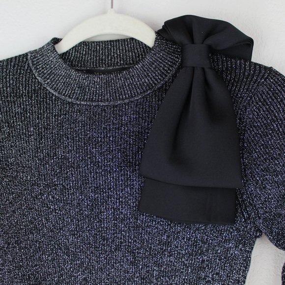 NWT TED BAKER Bow Stylish Sweater - Work to Evening - Picture 4 of 9